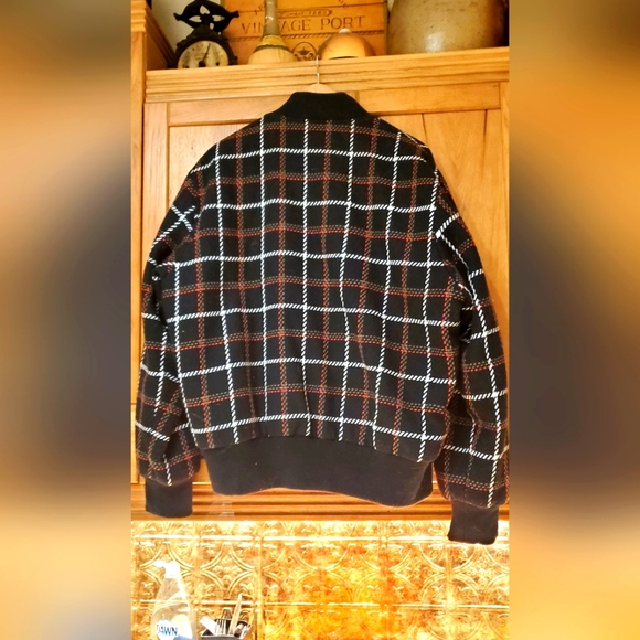 Plaid Bomber Jacket - Picture 3 of 3
